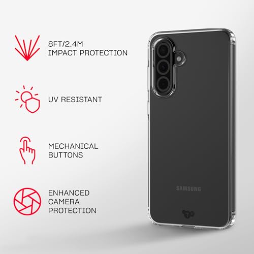 Coque Samsung A36 A56 tech21 EvoLite transparente fine protection choc - 4