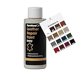 Furniture Clinic Peinture et teinture pour réparation du cuir | Colorant auto-scellant po...