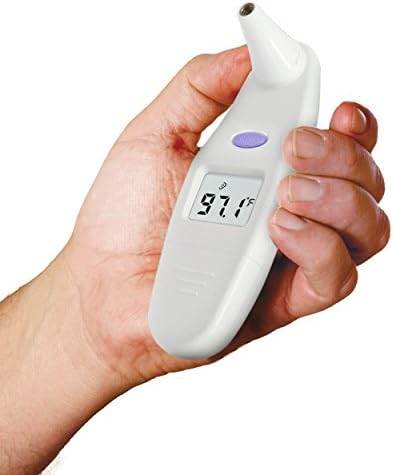 Digital Infrared Ear Thermometer - One of the Best Selling Digital Ear Thermometers - Great Baby and Infant Ear Thermometer - Perfect In-Ear Thermometer for Kids - Surpasses those old Oral Thermometers - Hassle-Free 100% SATISFACTION GUARANTEE!