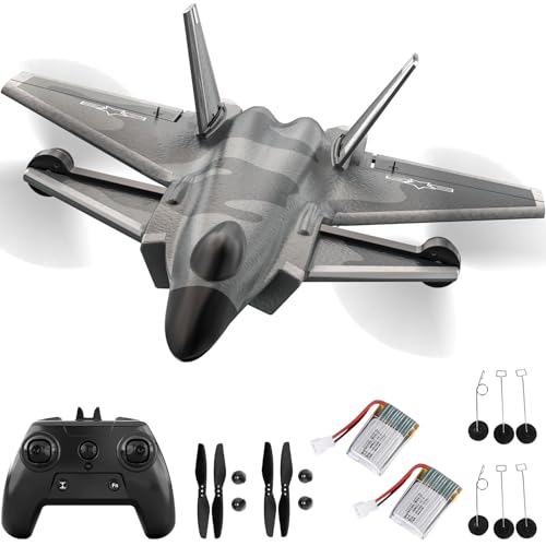 fisca Aereo RC, aliante brushless a 4 canali doppia configurazione elettrica 2 set telaio due set pale ventilatore