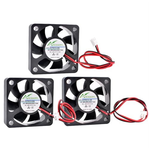 Ventilateur 50mm 24V Double Ball refroidissement silencieux de châssis - 5