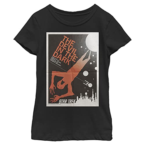 T-shirt Star Trek Original Series pour filles | Top Fifth Sun noir