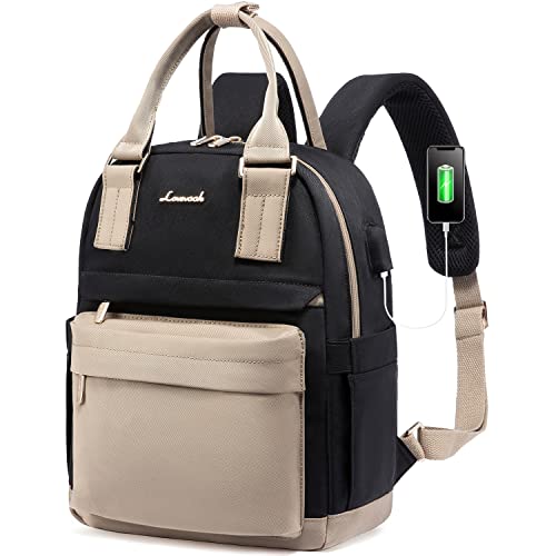 Image of LOVEVOOK Mini Backpack for Women Stylish Waterproof Backpack Purse with USB Port, Cute Daypack for College Travel Party