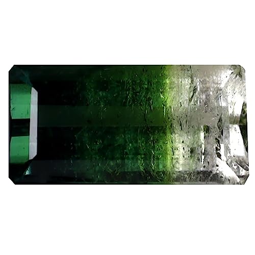 Tourmaline pastèque octogonale 1,95 ct cadeau précieux et unique de fiançailles