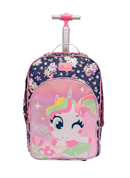 Mochila com Rodinha Grande Unicórnio Encantado Puket