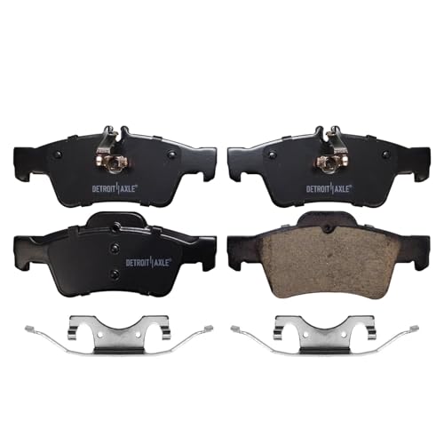 Image of Detroit Axle - Ceramic Brake Pads for 2012-2015 Mercedes-Benz CLS550 E550