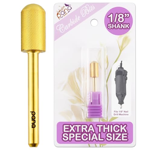PANA broca de carburo para uñas 1/8" miniatura 1