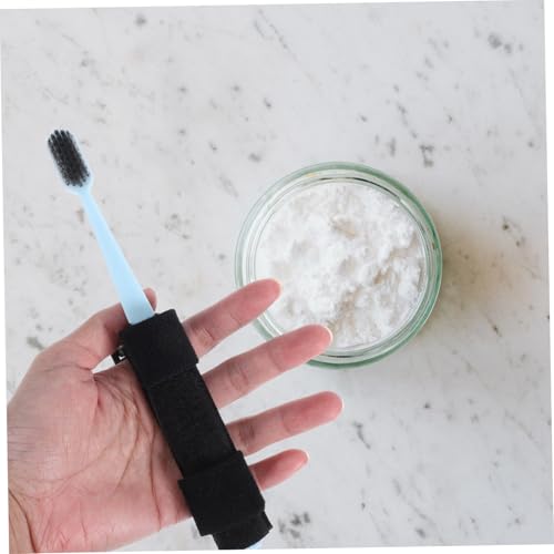 OUNONA Hilfzahnbürste für Senioren mit Handgelenkband Benutzerfreundliche Zahnbürste für Ältere Menschen und Menschen mit Behinderungen Langlebig und Sicher für Einfaches Zufällige Farbe – Bild 6