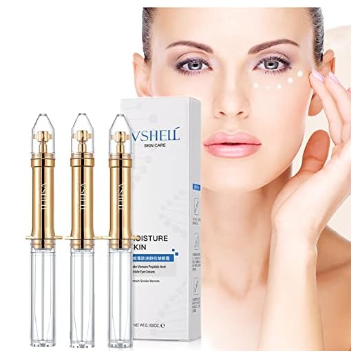 MAITING 3PCS Snake Venom Peptide Anti-Wrinkle Eye Cream, Chafeelife Snake Venom Eye Cream, Lifts Firming Eye Serum for Eye Bags/Dark Circles/Eye Wrinkles