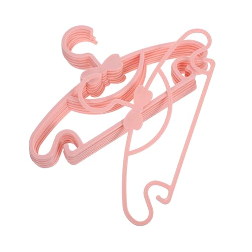 Garneck 10pcs Baby Dress Hangers Lightweight Sturdy Child Hangers for Nursery Closet Easy to Clean for Newborn to Teenager