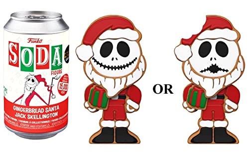 Funko The Nightmare Before Christmas Soda Gingerbread Santa Jack Skellington Exclusive #TOP26