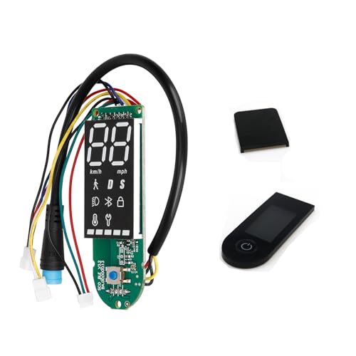 XBERSTAR Mi 3 - Cubierta de repuesto para tablero de instrumentos para Xiaomi Mi 3, scooter eléctrico, tablero de instrumentos, placa de circuito Bluetooth (placa + cubierta)