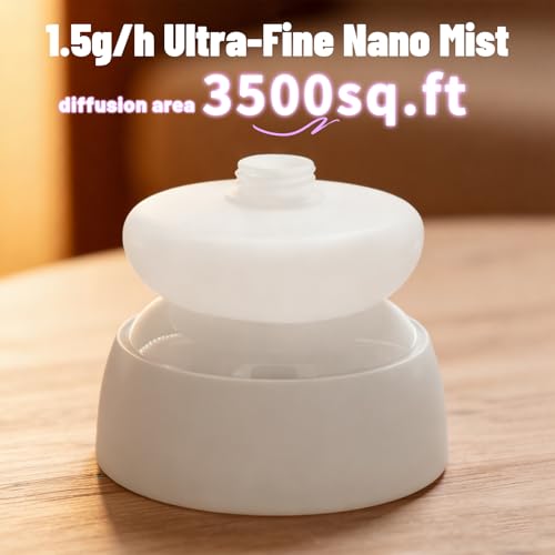 50% Off Waterless Essential Oil Diffuser with Bluetooth App Control - Image 6