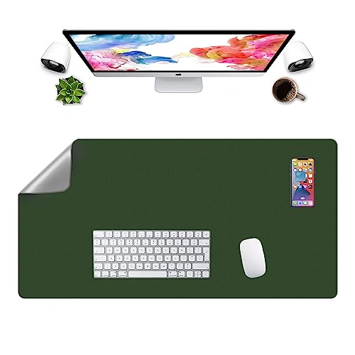 Tapis de souris grand format ordinateur pad LL-COEUR bureau table mat cuir