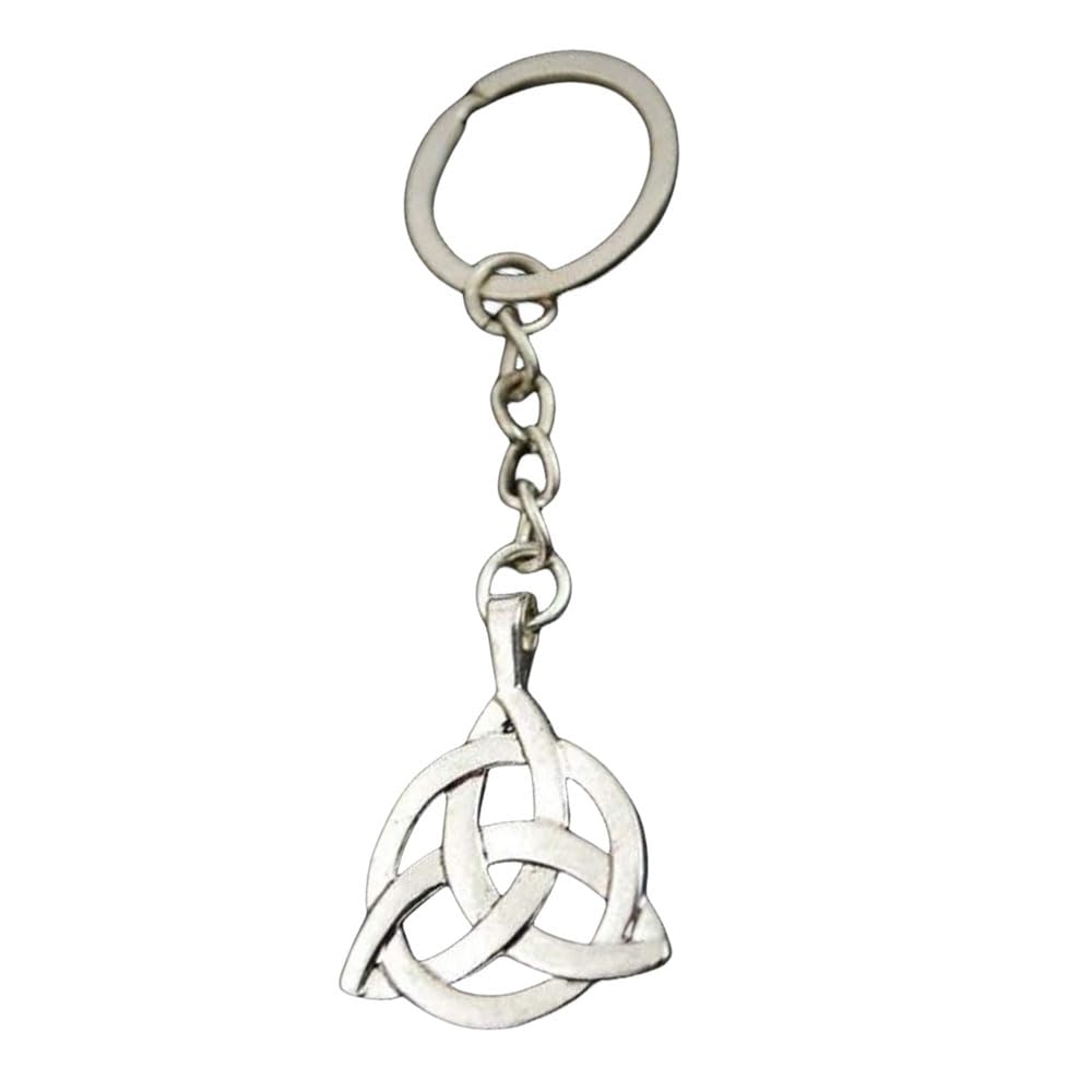 Celtic Cross Keychain - Irish Knot Keyring