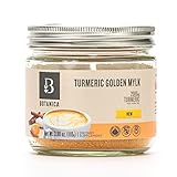 Botanica Organic Turmeric Latte Powder (25 servings) with Ashwagandha, Turmeric & Black Pepper -...