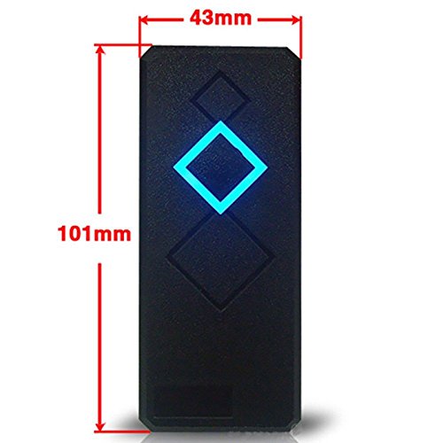 2 Door Access Control Board System Kits With 110-240V Power Supply Box North American Ansi Electric Strike Lock Rfid Reader Exit Button Enroll Reader Rfid Card & Key Fobs,Phone App Remotely Open Door #TOP6