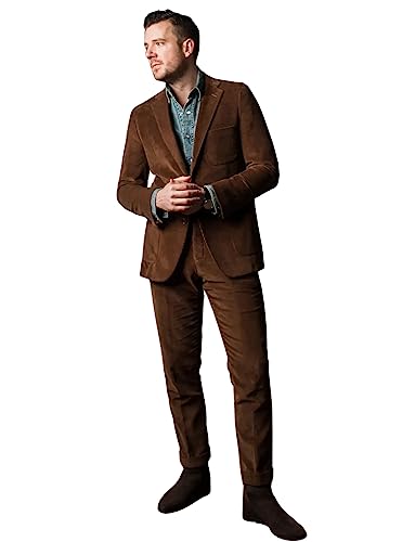 Smoking en velours homme haut de gamme ensemble veste personnalisable et pantalon d'exception