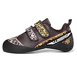 Blissbuilt Zapatillas de Escalada para Hombres Mujeres jóvenes,Bouldering Zapatos De Entrenamiento para Principiantes,Antideslizantes Transpirables Zapatillas de Deporte,para Gimnasio y Escalada