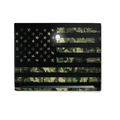 Image of MightySkins Skin Compatible with Alienware M18 R1 (2023) Full Wrap Kit - American Camo | Protective, Durable, and Unique Vinyl Decal wrap Cover | Easy to Apply & Change Styles | Made in The USA