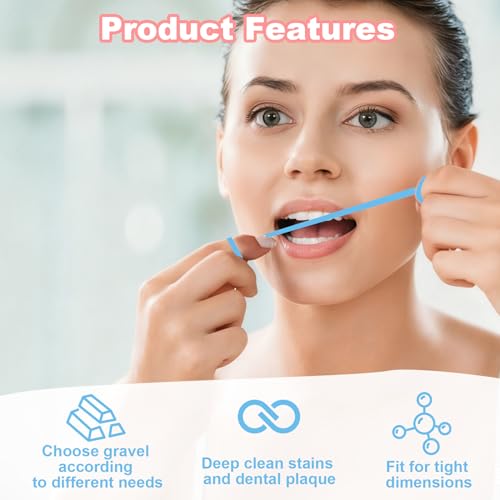 3 Bände Zahn Schleifpapier Zahnzwischenräume, Zahnschleifpapier Interdental für Zwischenräume Dental Zähnen Polierstreifen Zähne Polieren Grit Size Schleifwerkzeuge Tragbare (4mm x 6m) 20+30+50μm