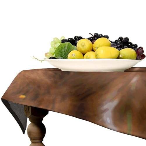 Nappe rectangulaire facile à nettoyer pour enfiler les repas sans taches 140 cm - 7