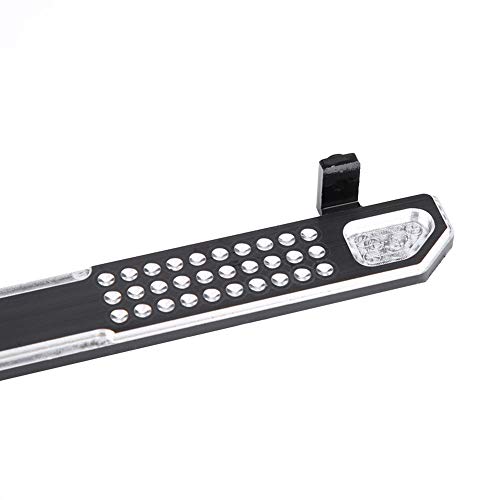 Dilwe 2 Stücke RC Auto Simulation Aluminiumlegierung Pedalplatte Fußplatte Ersatzteile für 1:10 Fernbedienung Auto Zubehör