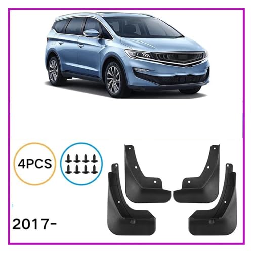 Guardabarros salpicaderas para Geely Jiaji VF11 2017-2024 y protectores de ruedas 4x 6