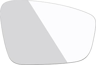 Heated Mirror Glass Passenger Right Side Replacement for Volkswagen Passat B7, Jetta MK6, Beetle US Model