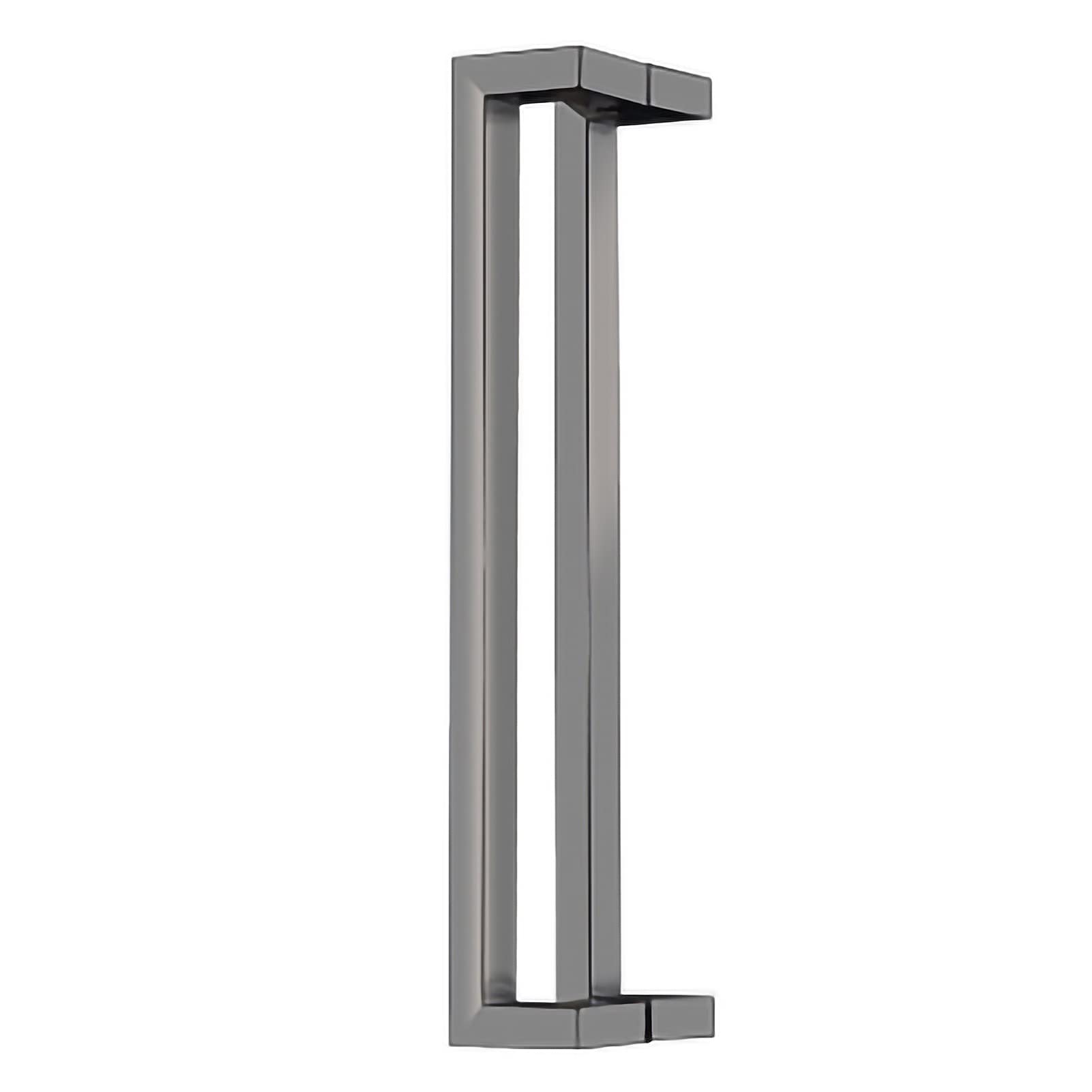 SaryEdge Barn Door Handle Shower Door Handle Stainless Steel,Large Sliding Glass Door Handle,60/80/120cm Long,Easy to Install,Black Titanium-23.6in (60cm),Black Titanium-23.6in (60cm)