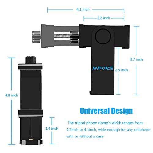 Ayapouce TRIPOD PHONE MOUNT Cell Phone Tripod Mount Holder thumb #2