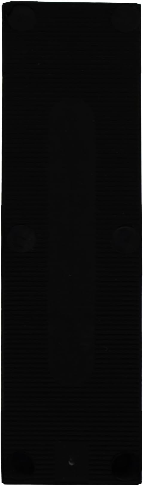 50 Pack Plastic Window & Glazing Packers, Spacers 2mm Thicknesses for Versatile Use, Ideal for Dry Lining, Cladding, Flooring, Glazing, Levelling Glass and Frame Fixing (Black)
