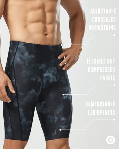 Onvous Mirage Men's Swim Jammer | Racing & Training Swimsuit | Fast, Flexible, Comfortable (38) #TOP1