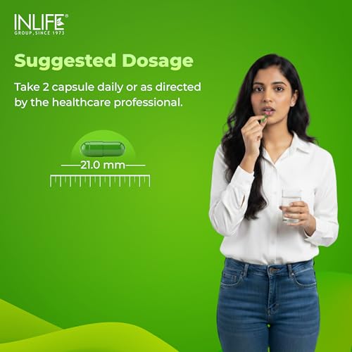 Image of INLIFE Milk Thistle 800mg per Serving, 80% Silymarin 25:1 120 Veg Capsules