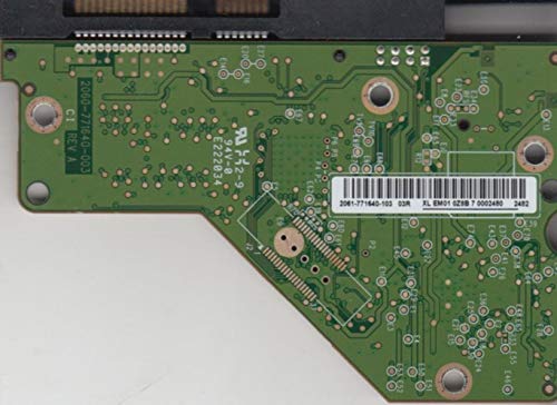 WD5000AAKX-00ERMA0, 2061-771640-103 03R, WD SATA 3.5 PCB