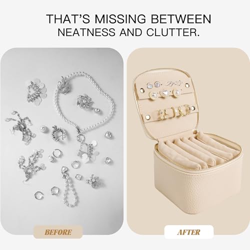 20 bolsas de viaje para joyas organizadoras y estuches de tela suave 4