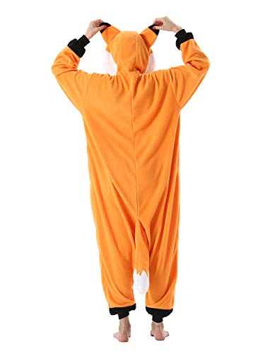 SimZoo Adult Pajamas Unisex Animal Onesies Novelty Nightwear Halloween Chirstmas Homewear Onepiece Cosplay Costume XL - Image 4