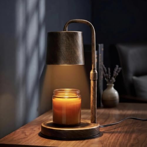 Vintage Industrial Candle Warmer Lamp