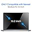 amFilm MacBook Pro 16.2 inch M4 Pro/M4 MAX/M3 Pro/M3 Max/M2 Pro/M2 Max/M1 Pro/M1 Max Chip Tempered Glass Screen Protector 2021-2024 Release, [9H Hardness][ Anti-Scratch][ Anti-fingerprint],1 Pack