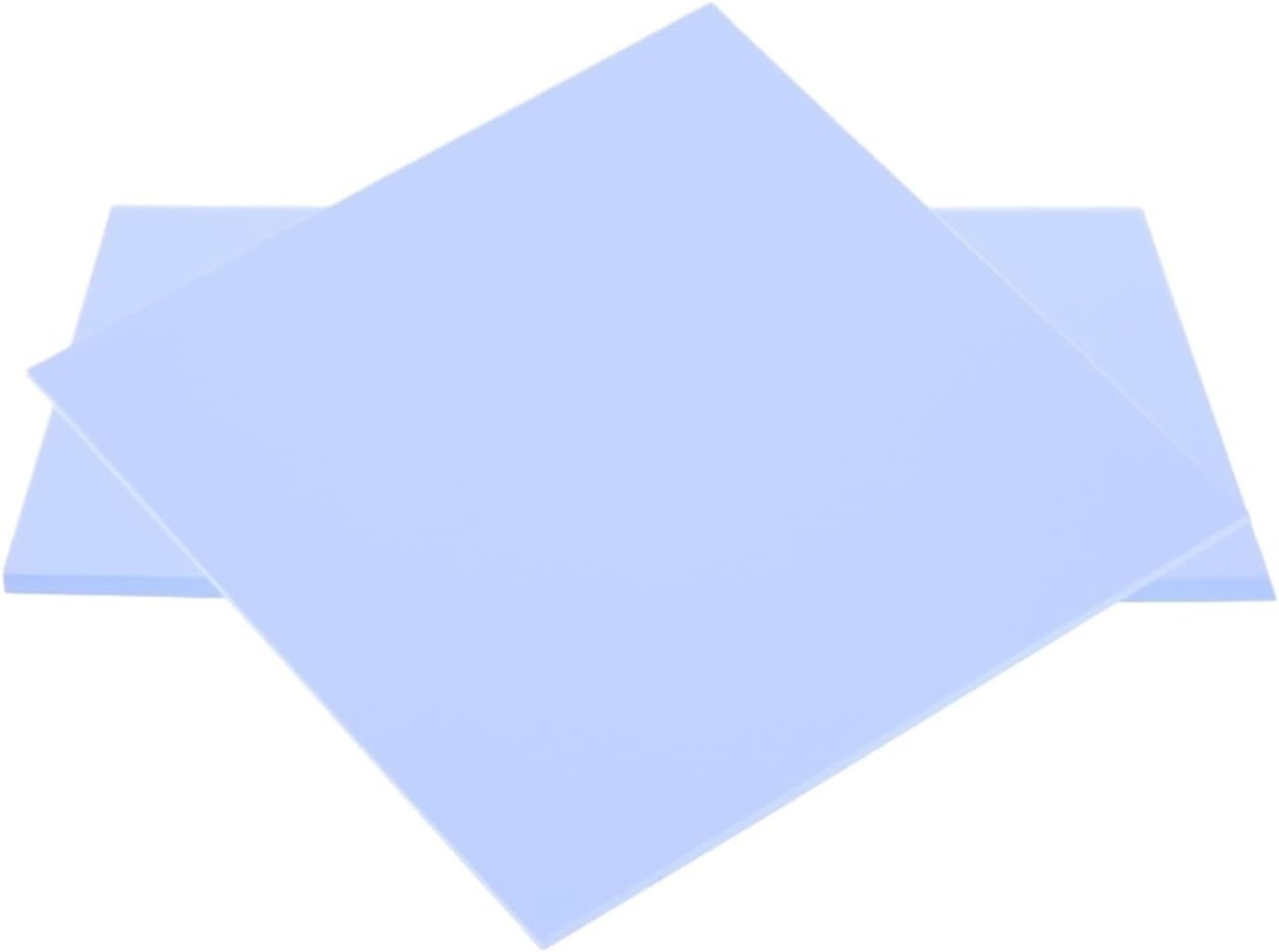 Thermal Conductive Silicone Pads 100x100x0.5/1.0/2.0mm Silicone Thermal Pad Sheet Computer PC CPU Graphics Chip Heat Sink Heatsink Cooling Conductive(2.0mm,1PCS)