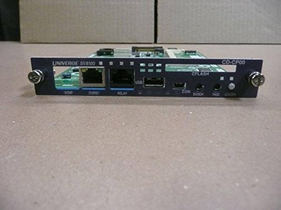 Amazon.com: NEC SV8100 CD-CP00-US 670005 Processor Card