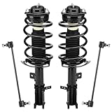 Front Strut Assembly & Sway Bar Links for 2008-2014 Dodge Avenger 2.4L, for Chrysler Sebring 2007-2010, Shock Absorbers Replace 171130 171131 4PCS
