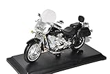  Maisto Yamaha Road Star Silverado Schwarz mit Sockel 1/18 Modell Motorrad mit individiuellem Wunschkennzeichen