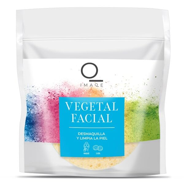 DIA IMAQE esponja vegetal facial bolsa 2 unidades