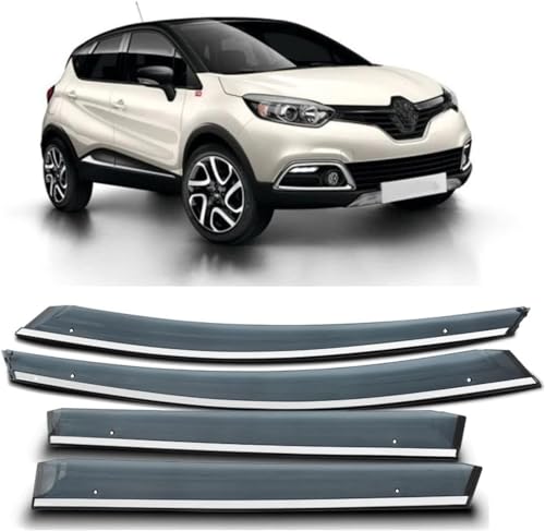 Visières déflecteurs de vent pour Renault Captur : roulez fenêtres ouvertes sous la pluie