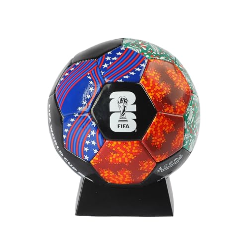 Image of Hamleys FIFA World Cup 2026 Official Licensed Merchandise | Size 5 Football | Black Graphic