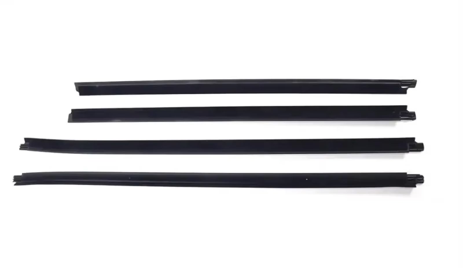 for Toyota for Fortuner Weatherstrip Outer Laminate Rubber 68162-0K010 2006-2011 Black Outside Window Glass Car Door Seal Protector