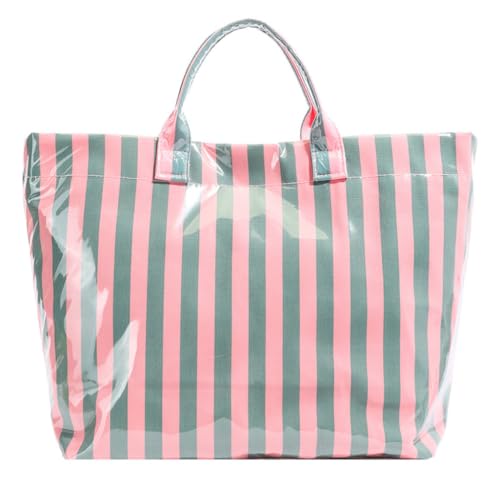 Image of Caistre Women's PVC Tote Handbags Shoulder Bag Winter Fall Fashion Kraft Paper Tote Bag Y2K Large Shopping Bag