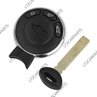 LT2CP LT2 Replacement Remote Key Fob Case with uncut ket for BMW Mini Cooper 2007 2008 2009 2010 2011 2012 2013 2014
