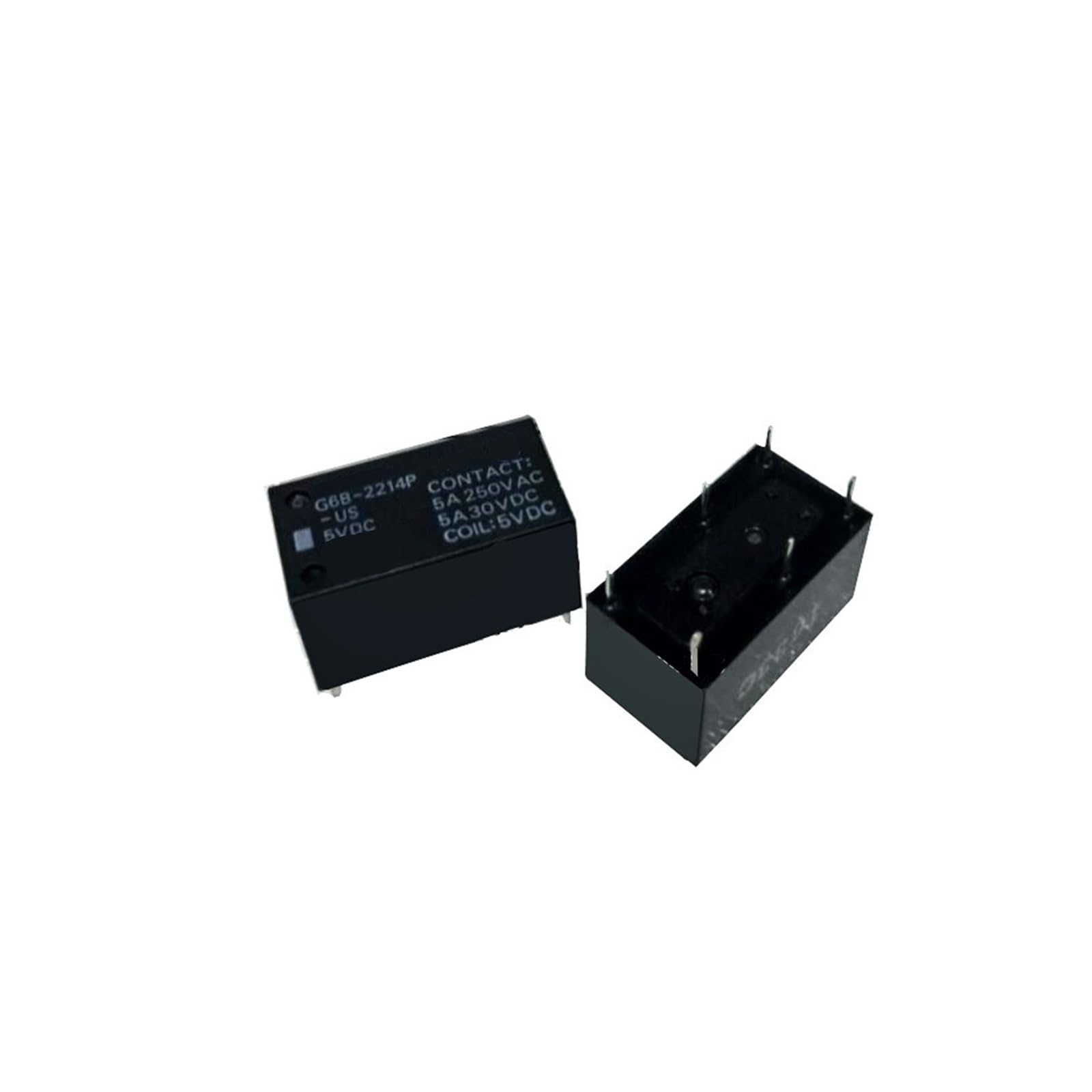 OSHZIKJII Relay G6B-2214P-US-5VDC G6B-2214P-US 5VDC G6B-2214P G6B2214PUS 5VDC DC5V DIP6 5PCS/LOT